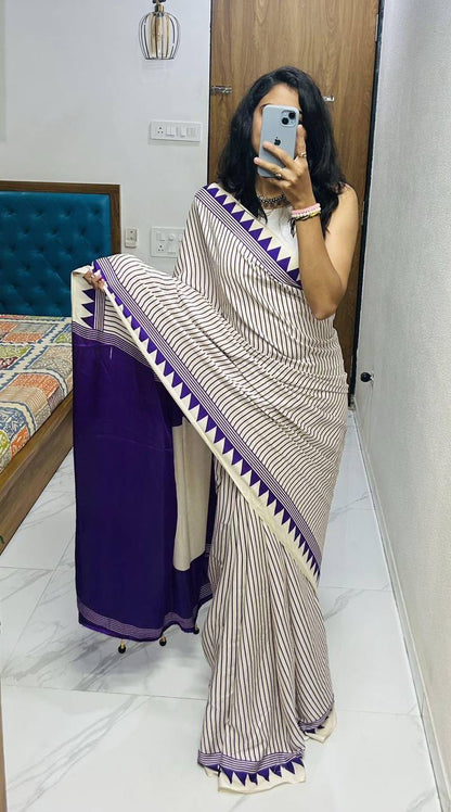 New Party Wear Soft Silk Saree for Elegant Look