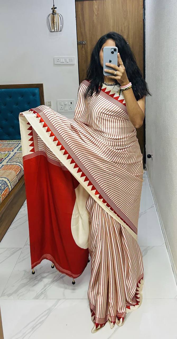 New Party Wear Soft Silk Saree for Elegant Look