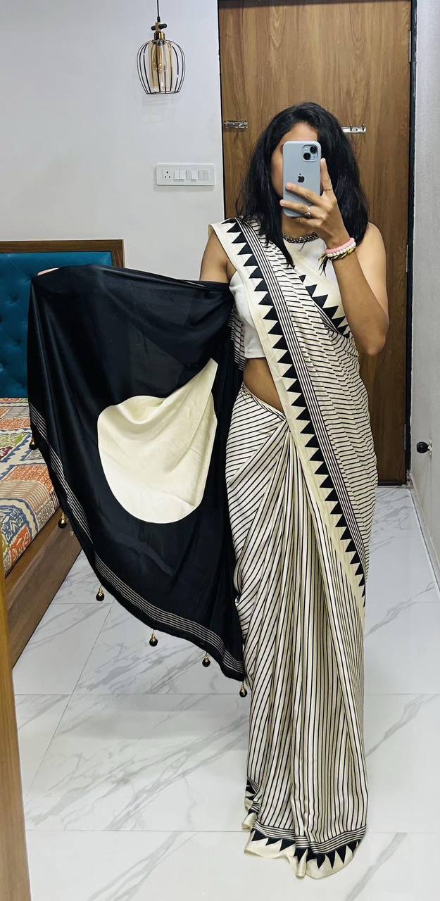 New Party Wear Soft Silk Saree for Elegant Look