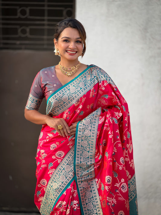 "Six Yards of Grace – The Timeless Saree Edit"