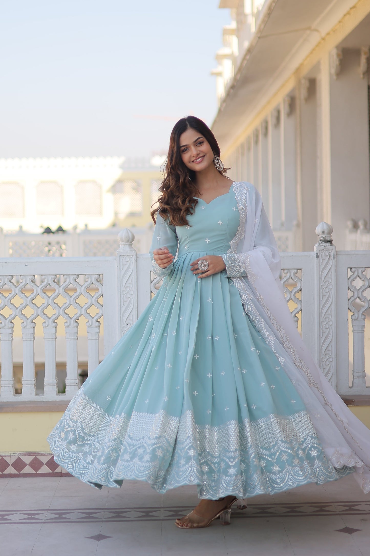 The Royal Anarkali – Grace in Every Flare"
