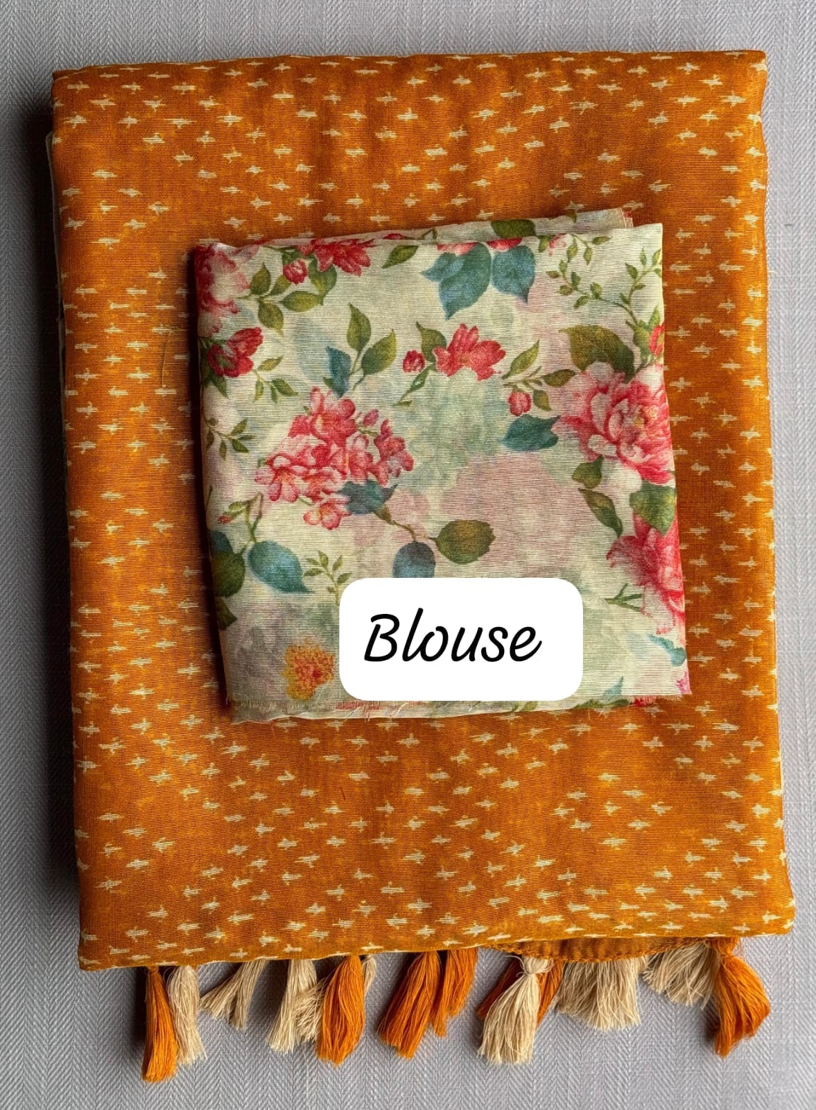 Linen Cotton Saree – A Perfect Blend of Elegance & Comfort