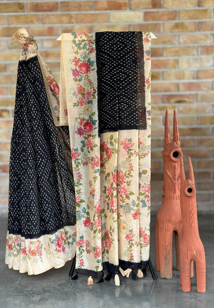 Linen Cotton Saree – A Perfect Blend of Elegance & Comfort