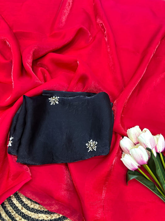 Elevate Your Elegance with Our Stunning Space Silk Saree