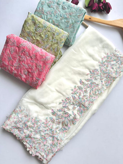 NEW PARTY WEAR Elegant Tabric Silk Saree